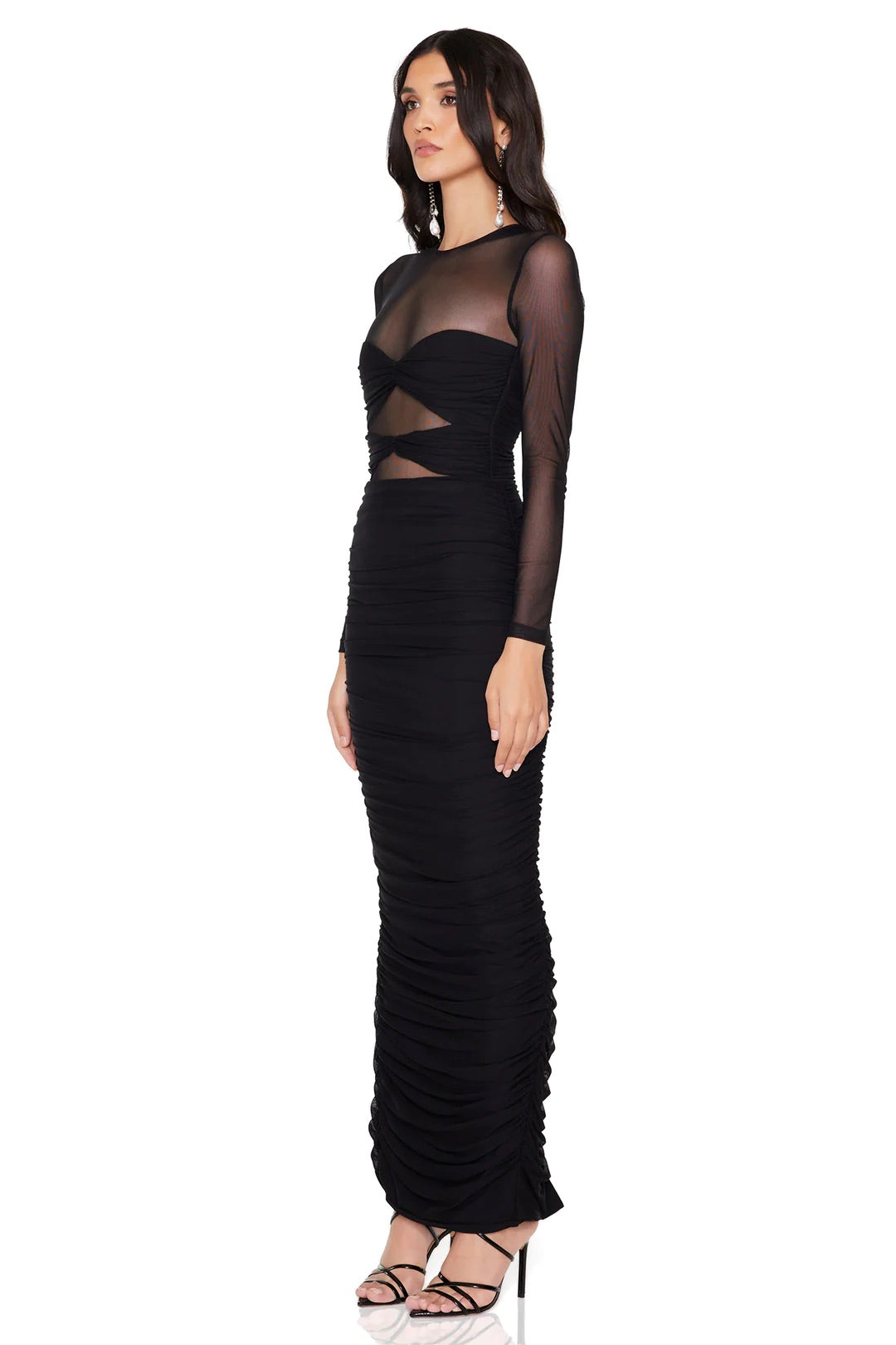 Sheer bodycon dress