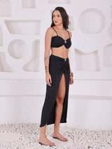 Sunburst Black 3-Piece Swim Set