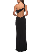 Cut out maxi dress with high slit