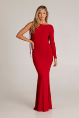 Cowl Neck Backless maxi dress