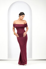 Wine Whisper Gown