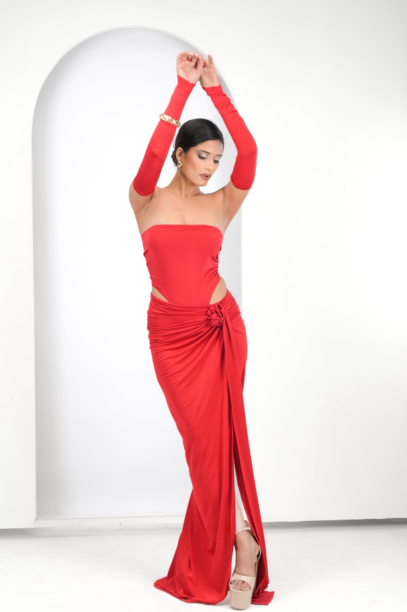 Rose Bloom Set — premium co-ord set by Label Shalini