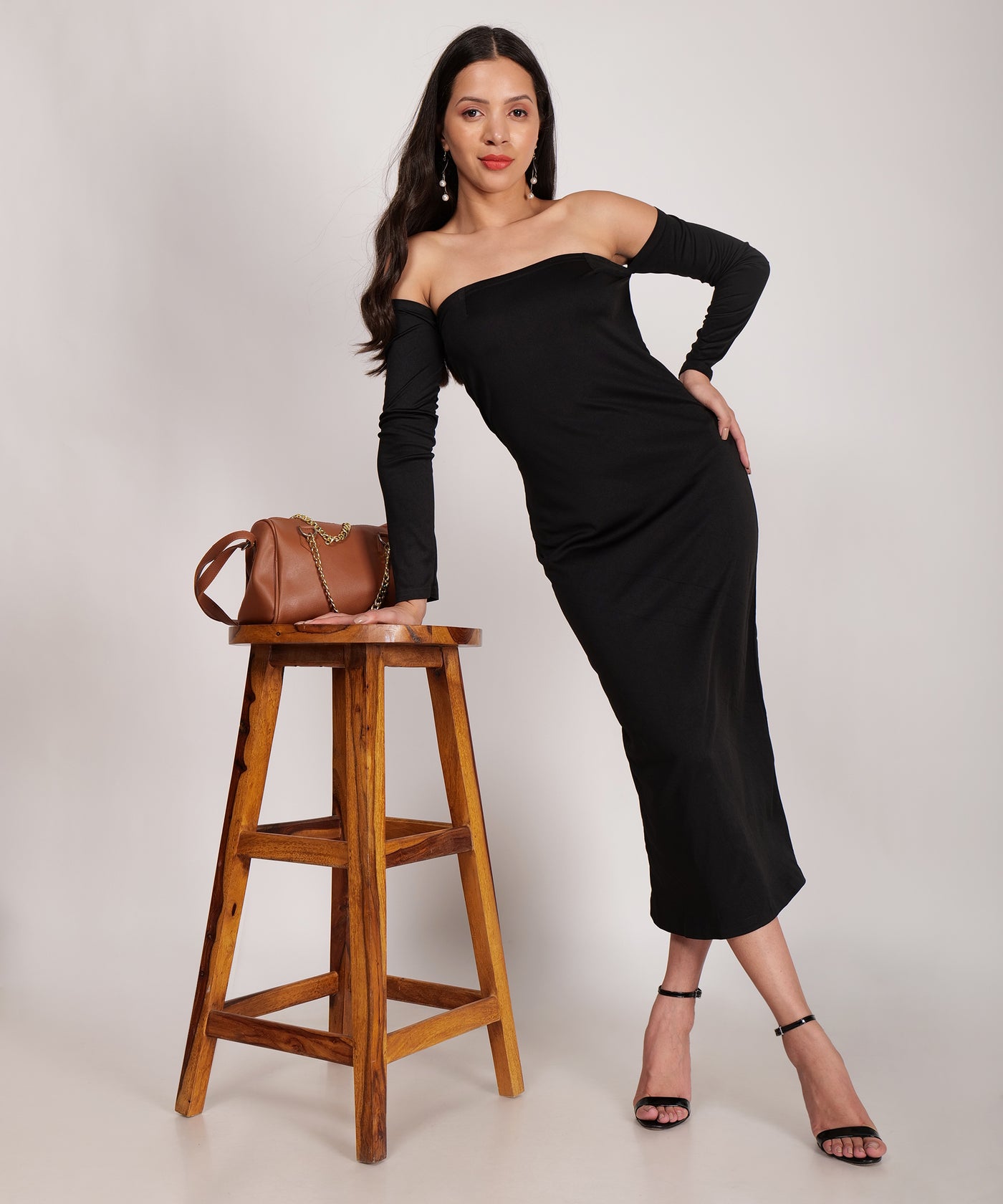 Off shoulder Dress — premium party wear dress by Label Shalini