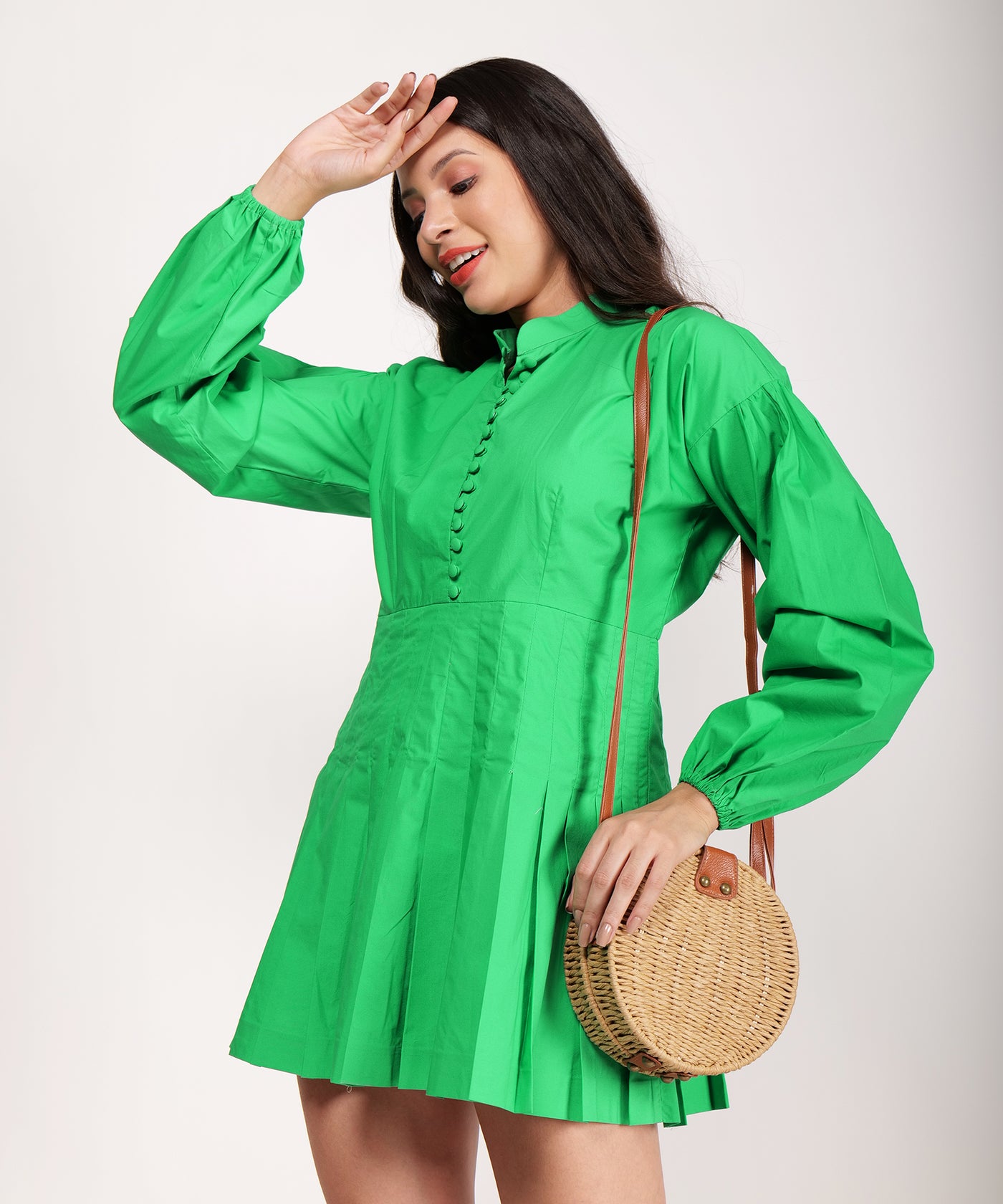 Fit and Flare Midi Dress — premium midi dress by Label Shalini