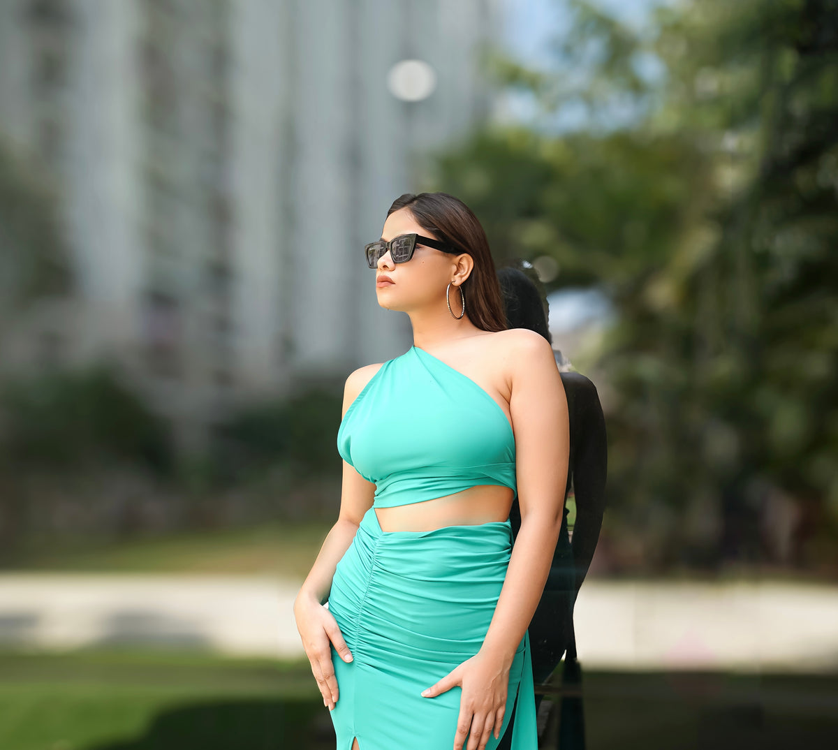 Ocean Green Top