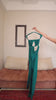 Emerald Enchantment Cutout Dress