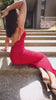 Cherry Crush backless dress